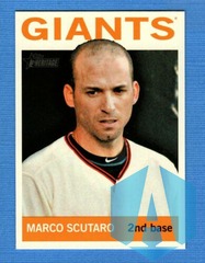 2013 Topps Heritage #461 Marco Scutaro SP Giants